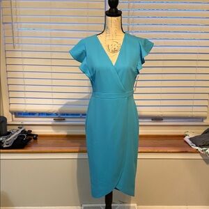 Donna Morgan Blue Midi Dress
